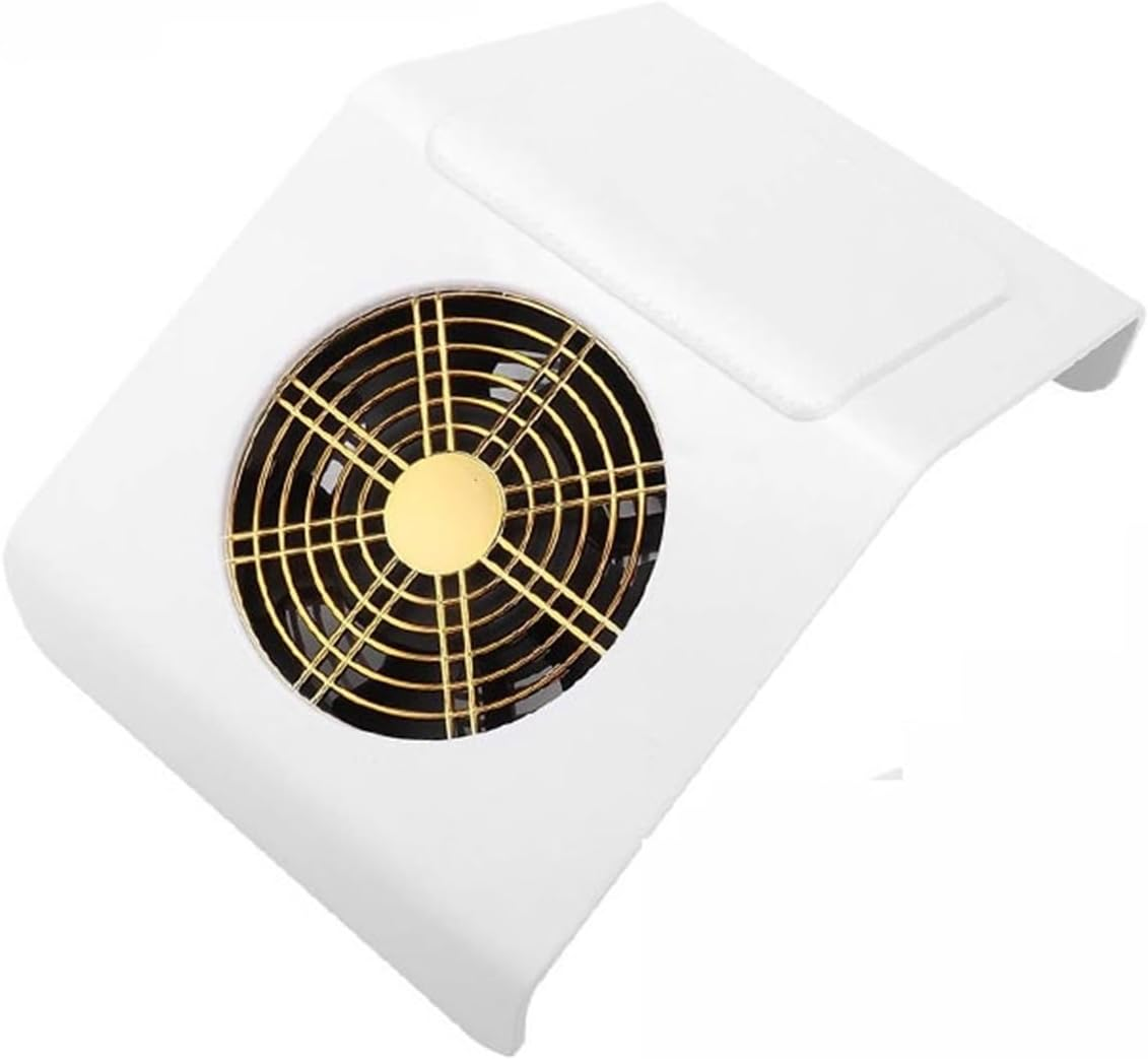 Nail Dust Collector, Nail Dust Collector for Manicure Nails Collector Suction Manicure Machine Nail Fan Art Salon Manicure Machine(Blue)