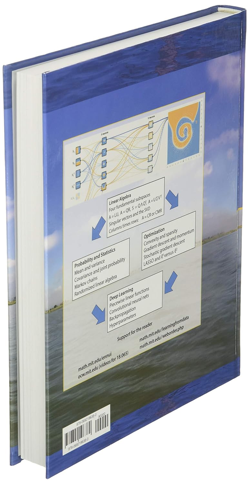Cambridge Linear Algebra and Learning from Data Book - Hardback - 31 January 2019 image number 3