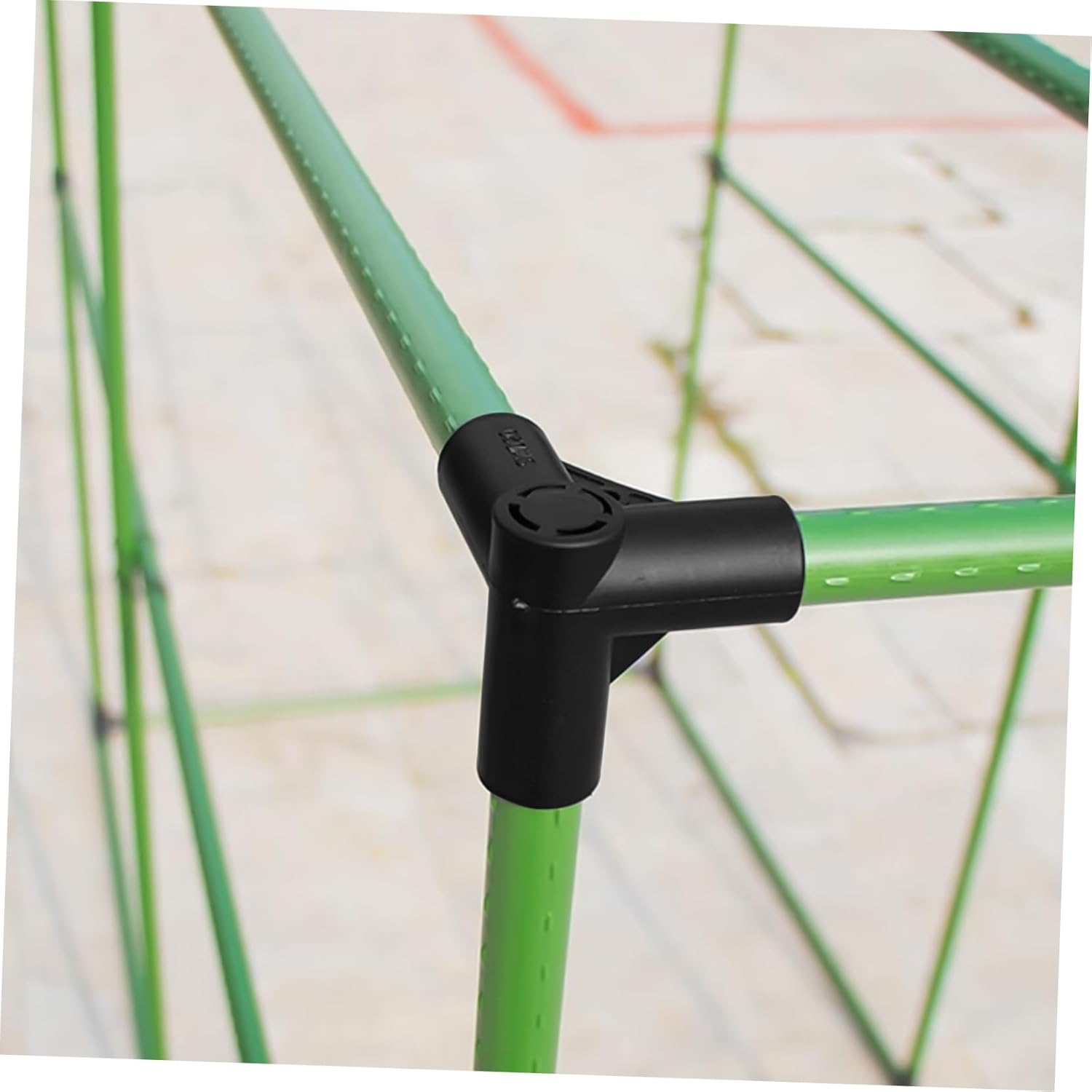 KITANDOVE 10Pcs 20Mm Plastic Tube Connectors Three-Way Corner Connectors for Gardening Versatile Four-Way for Greenhouse and Trellis image number 1