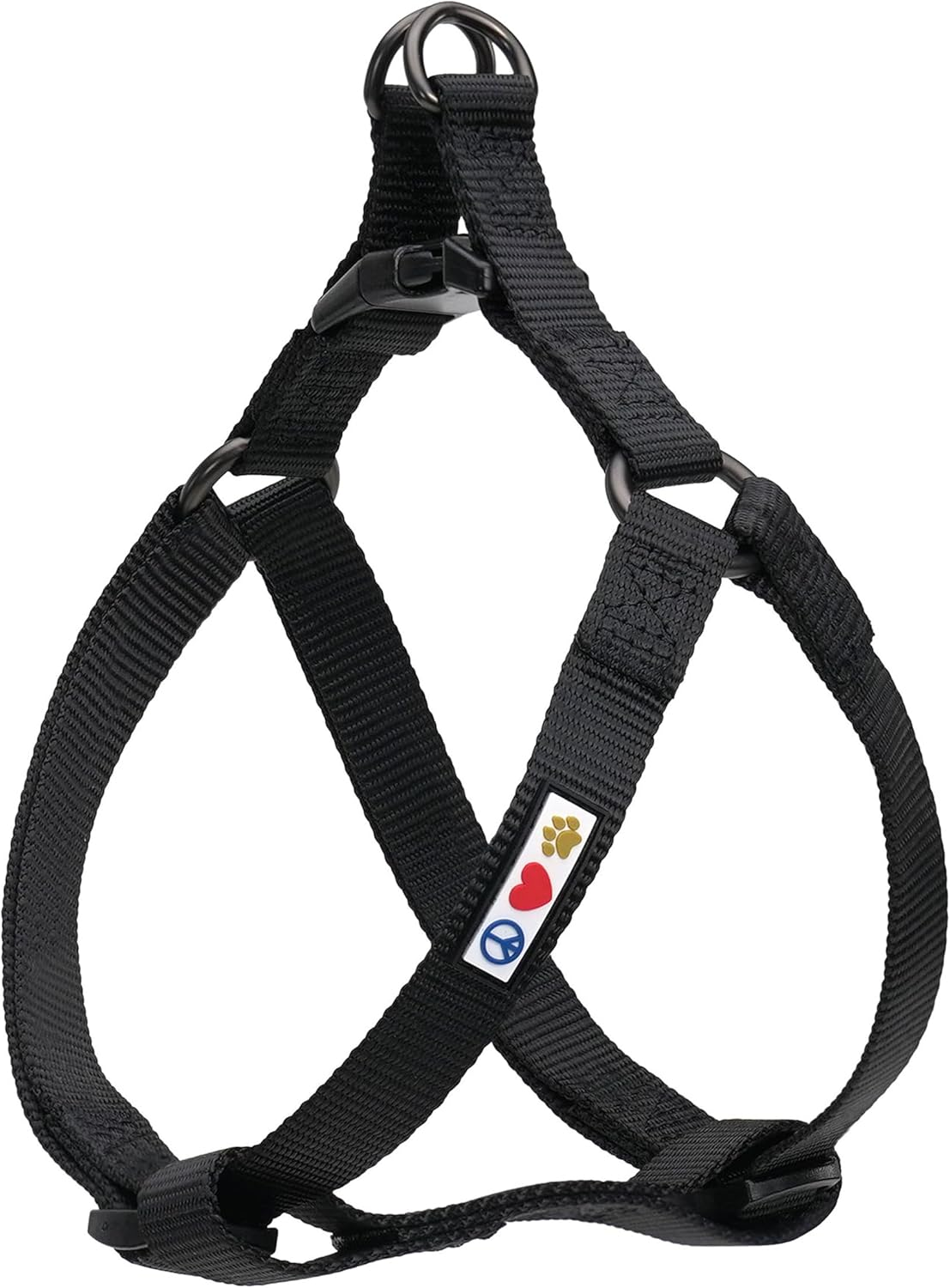 Pawtitas Step in Dog Harness or Vest Harness Training of Your Puppy Harness Small Blue/Teal/Yellow