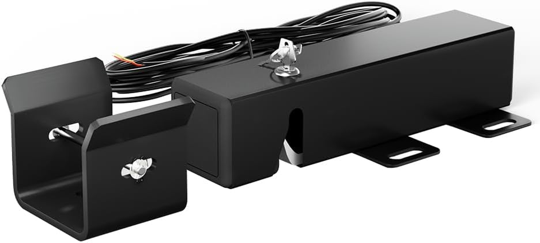 Automatic Electric Gate Lock, Home Office Bedroom Garden Security Accessories for DC 24V Swing Gate Opener, with Locks Receiver, 2 Keys, 5M Cable image number 2