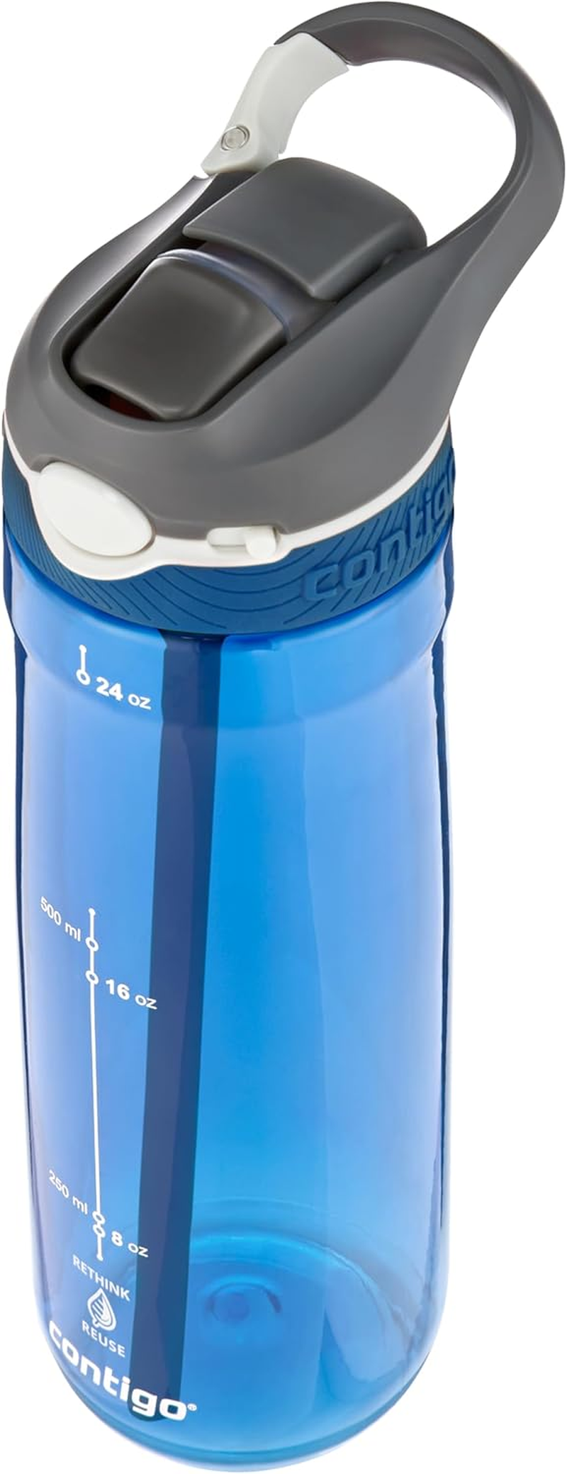 Contigo Cortland Autoseal Water Bottle | Large 720Ml BPA Free Drinking Bottle | Sports Flask | Leakproof Drink Bottle | Ideal for School, Gym, Bike, Running, Hiking image number 2