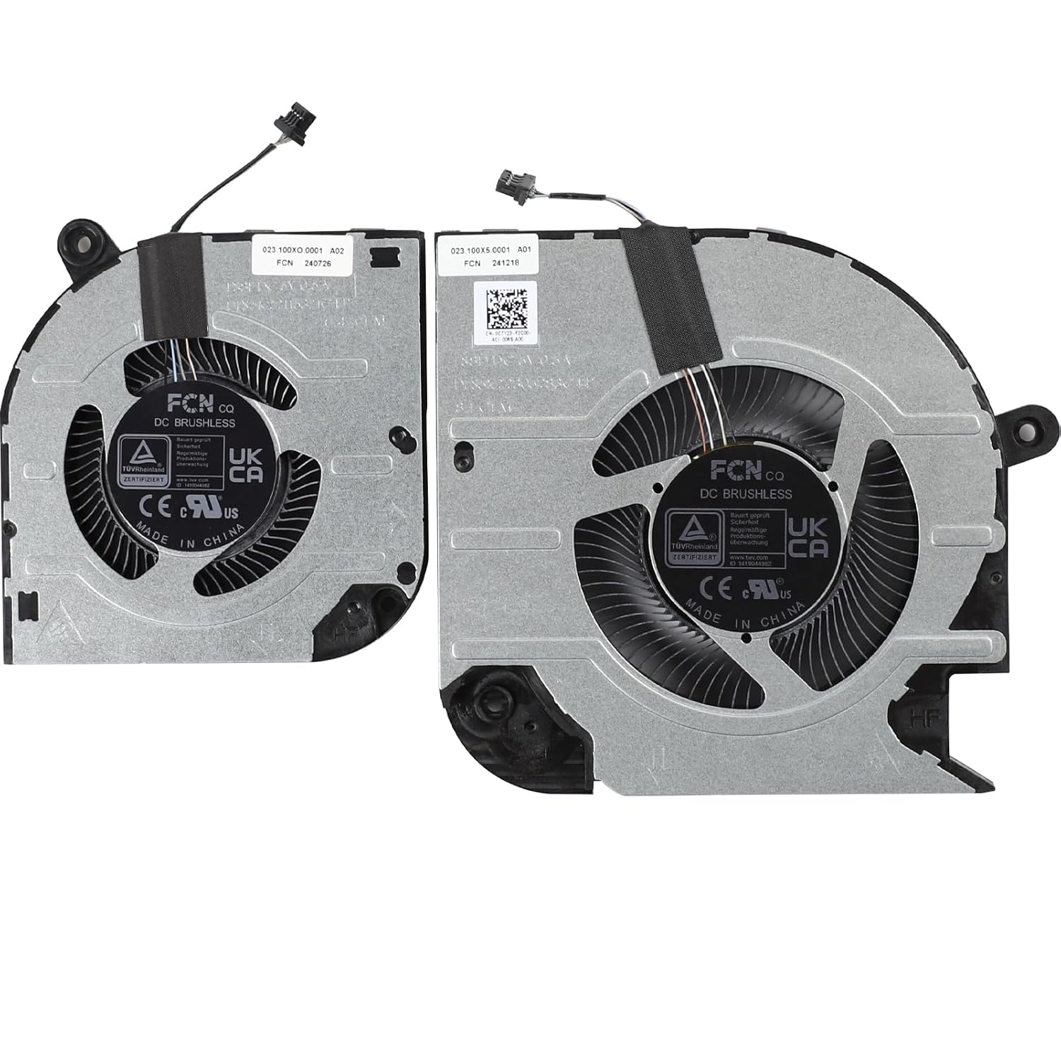 New CPU+GPU Cooling Fan Replacement for Dell Inspiron 16 plus 7620 RTX3060 Series Laptop 0C7Y23 FS8D DFS5K22305283C 0D9PK2 FS8F DFS5K22115371C image number 2