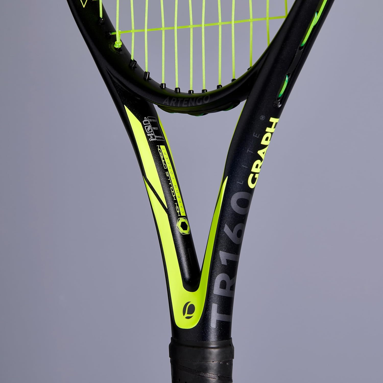 Artengo Decathlon Tr160 Tennis Racket for Adults Yellow 1/8-Inch - Tennis Racquet