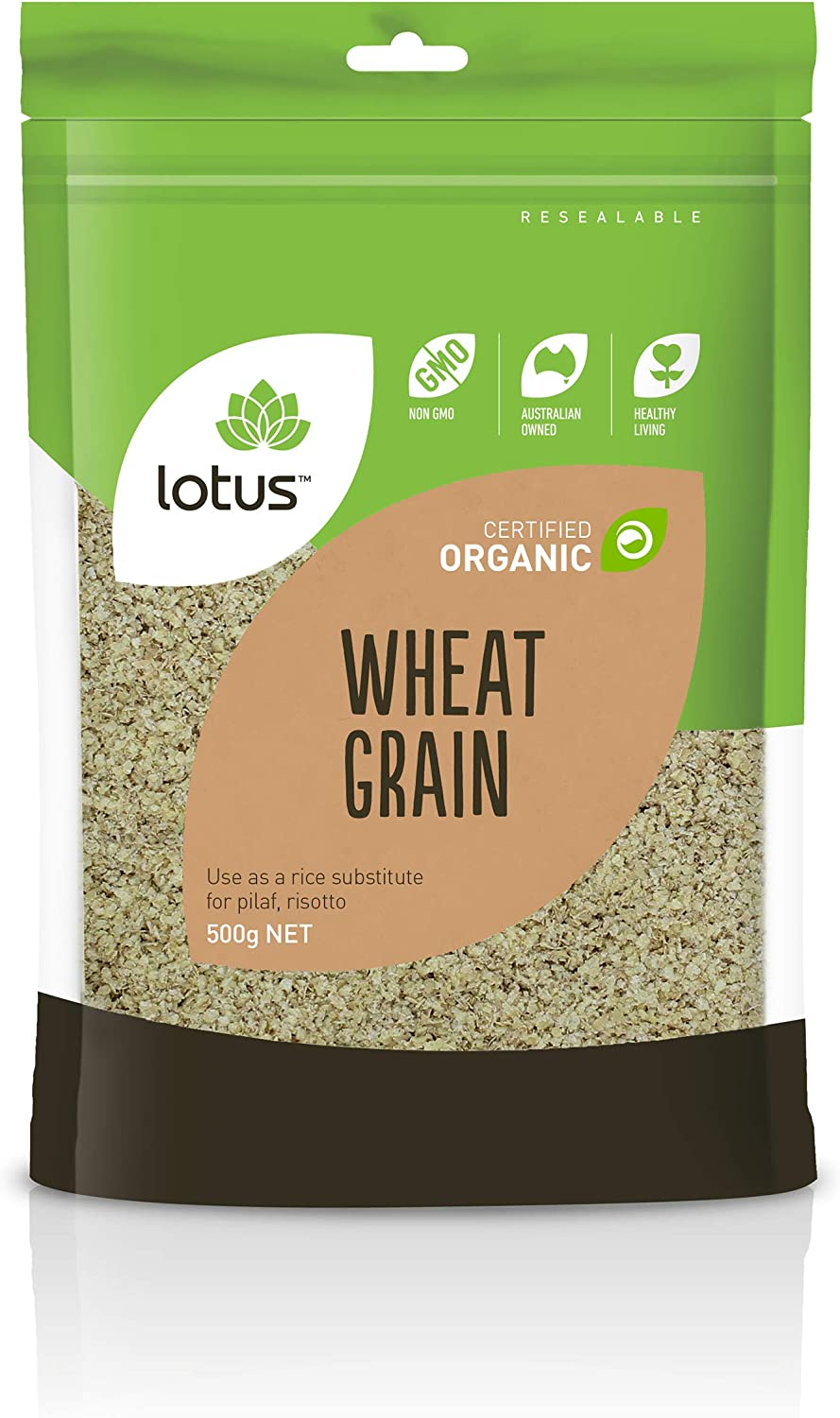 Lotus Organic Wheatgrain 500 G