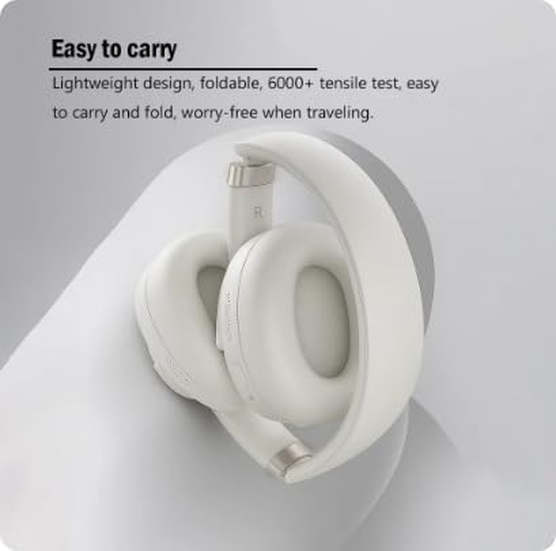 Active Noise Cancelling Wireless Headphones with Hi-Fi Audio, Comfortable for Travel/Office/Game image number 2