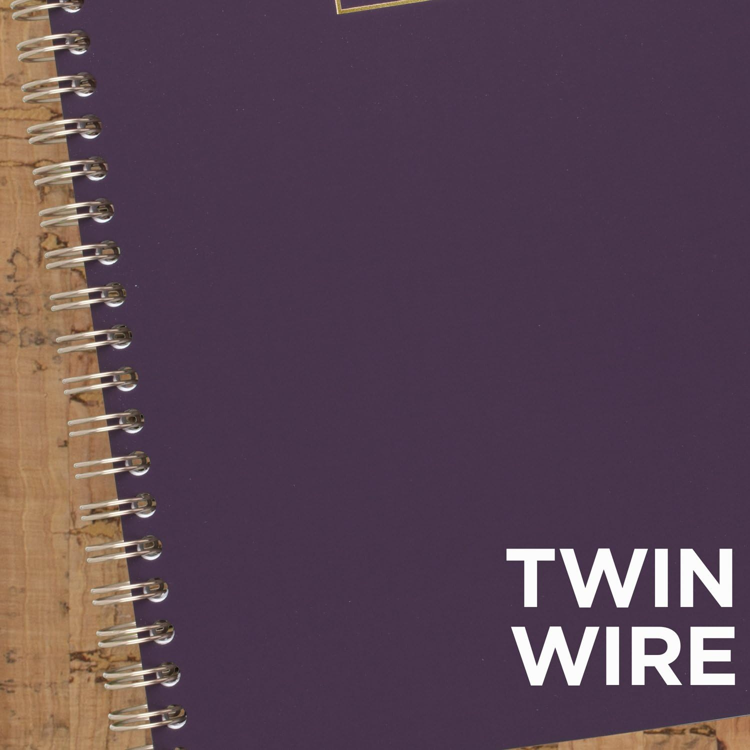 Cambridge Mead Meeting Notebook/Journal, Purple, 80 Twinwire Sheets, 9 1/2" X 7 1/4" Inches (49556) image number 1