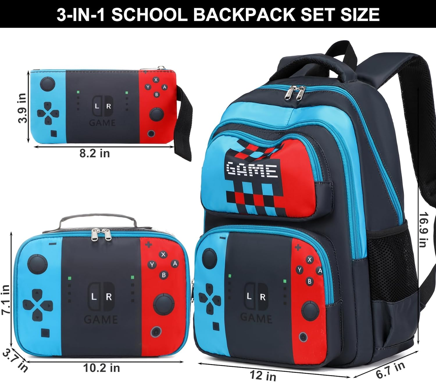 JIANYA School Backpack for Kids Girls and Boys image number 3