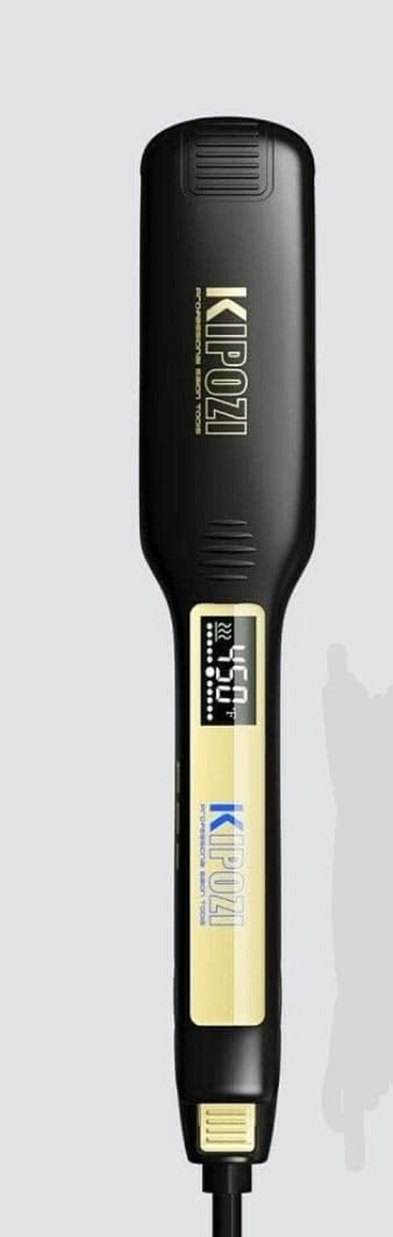 Professional Hair Straightener Fast Heat Smart Timer Flat Iron with LCD Display Curling and Straightening Salon image number 4