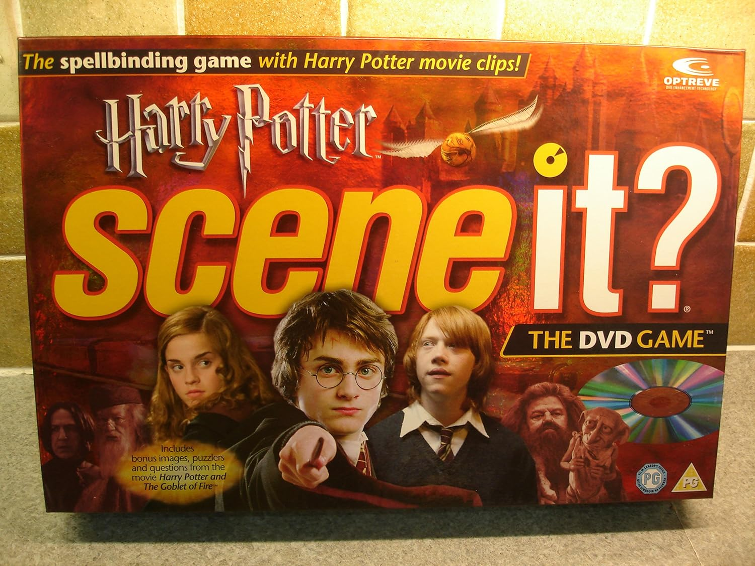 Harry Potter Scene It DVD Game with Bonus Images and Questions (2005 Edition) by Mattel