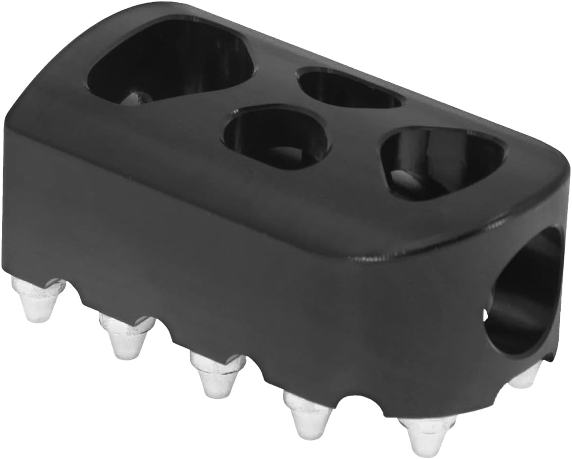 Motorcycle Gear Shifter Peg MX Style Shift Peg Anti-Skid Foot Pegs Fit for Harley Touring FLHX Softail Dyna Sportster XL Black image number 1