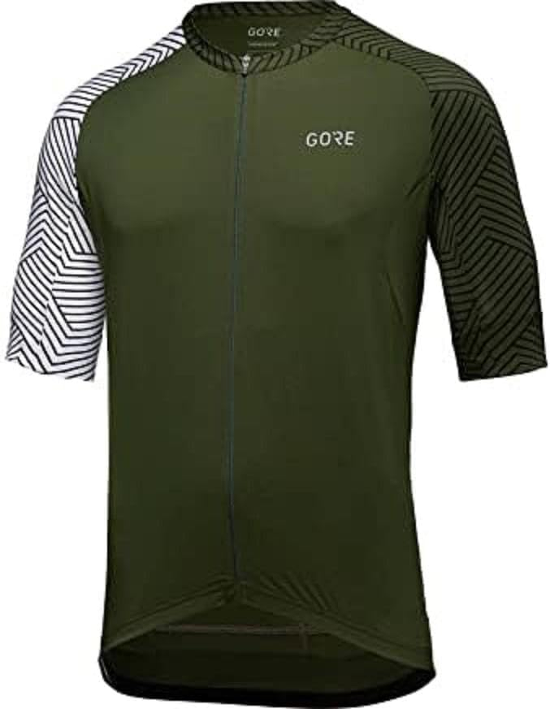 GORE WEAR Men'S Short Sleeve Cycling Jersey, C5, Sphere Blue/White image number 2