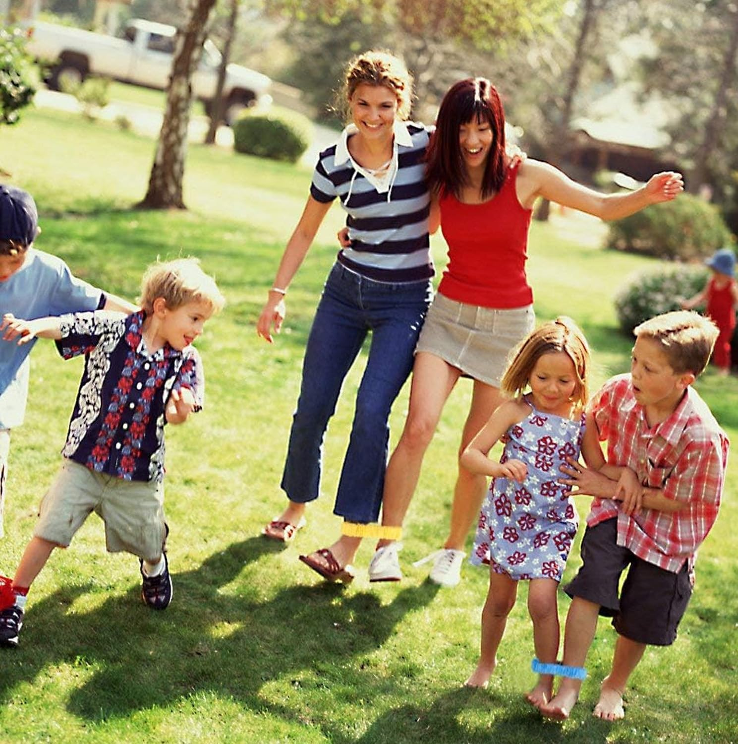 Catch Tail Game Belt Stretchable Catching Training Equipment Colorful Play Sets and Playground Equipment for Adults Kids Camping Family Outdoor Yard Picnic image number 3