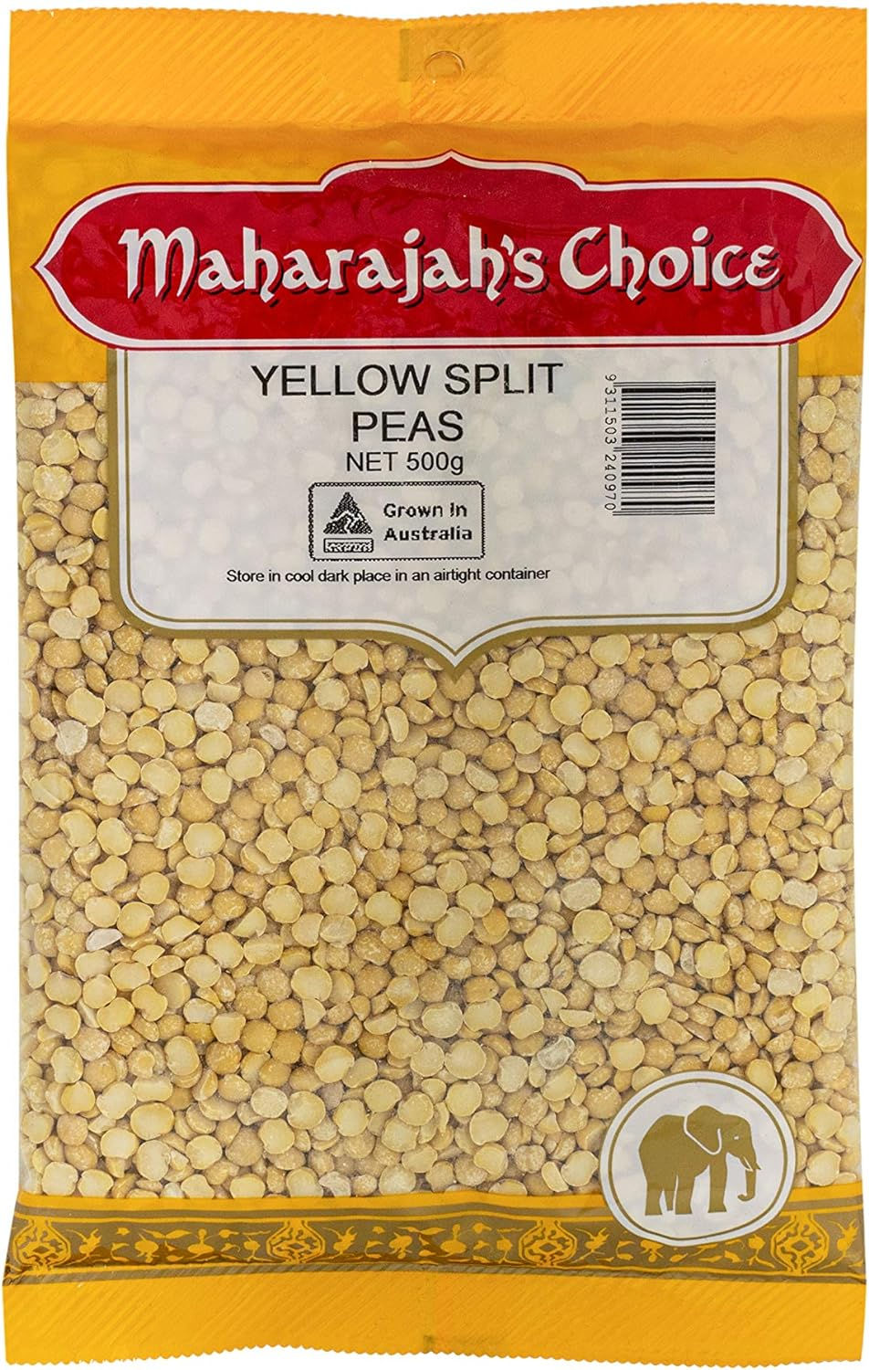 Maharajah'S Choice Yellow Split Pea 1 Kg image number 1