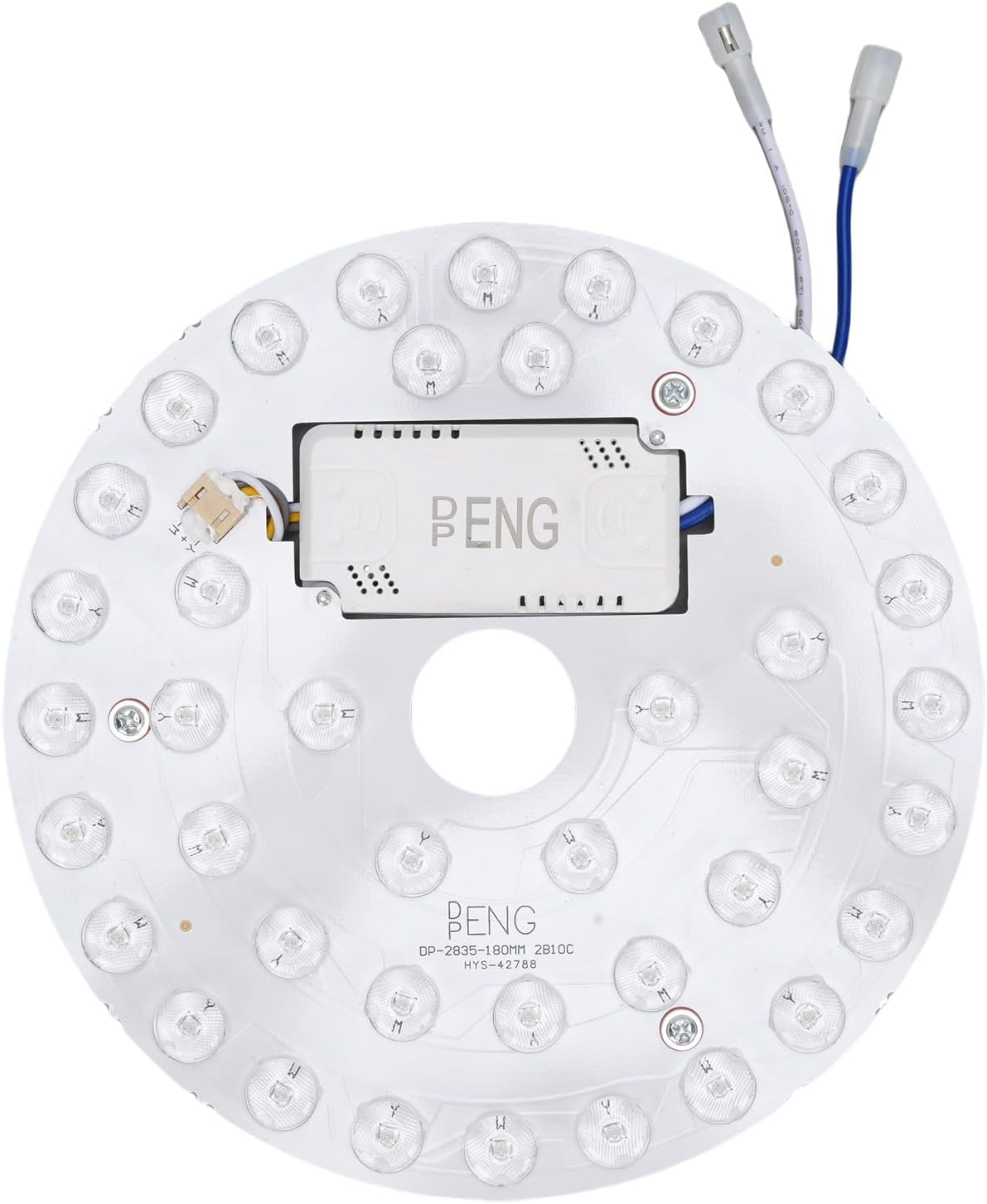 Generic 7.1 Inch LED Retrofit Light Kit for Ceiling Fan, Magnetic Ceiling Fan LED Light Replacement, 18W 3CCT 3000K 4200K 6500K, Panel for Bedroom, Living Room, Round image number 4