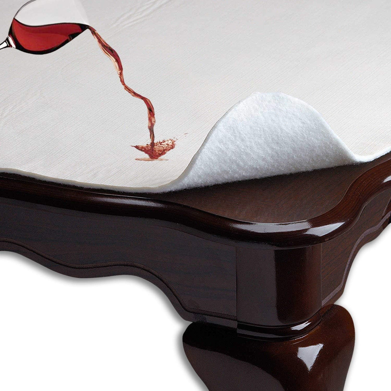 LAMINET Deluxe Cushioned Heavy Duty Table Pad, 52" X 108" image number 3