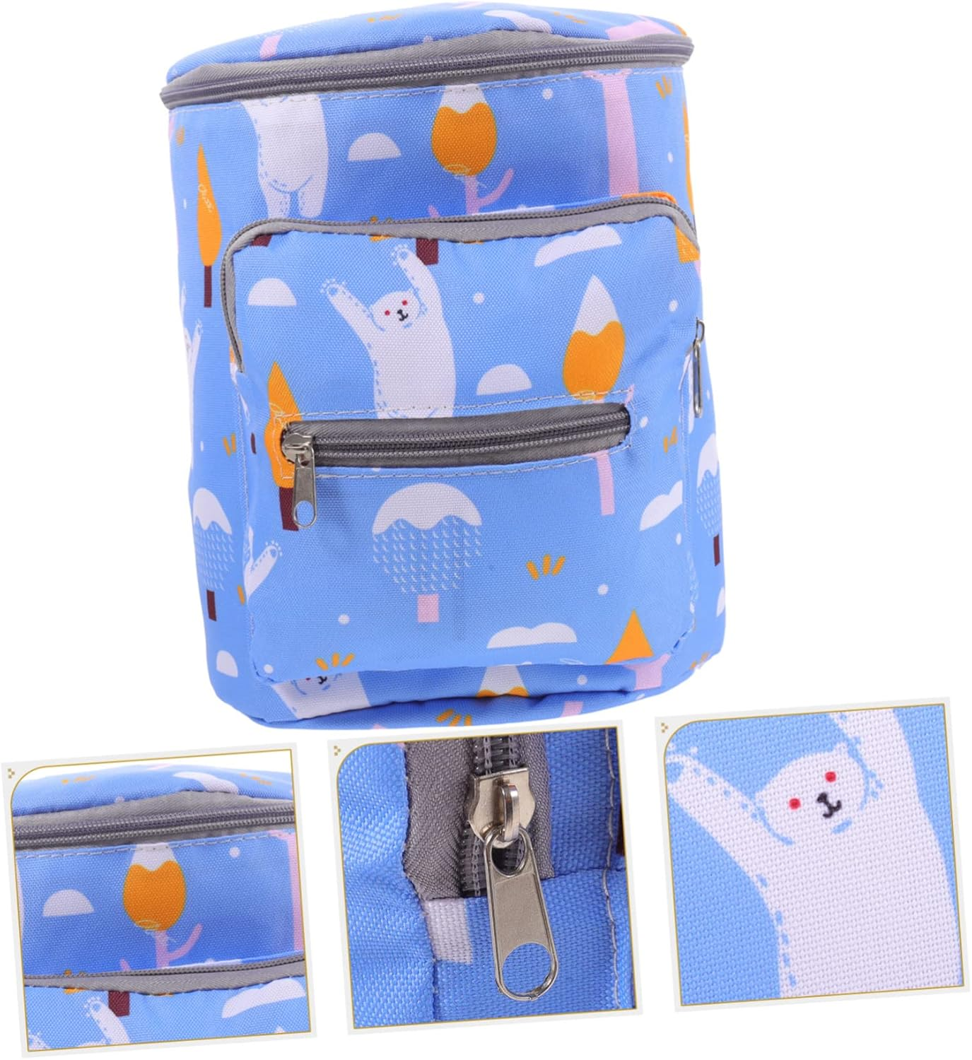 Toyvian Portable Storage Bag for Mother and Hanging Scooter Bag for Boy Girl Nursery Items and Diaper Supplies image number 4