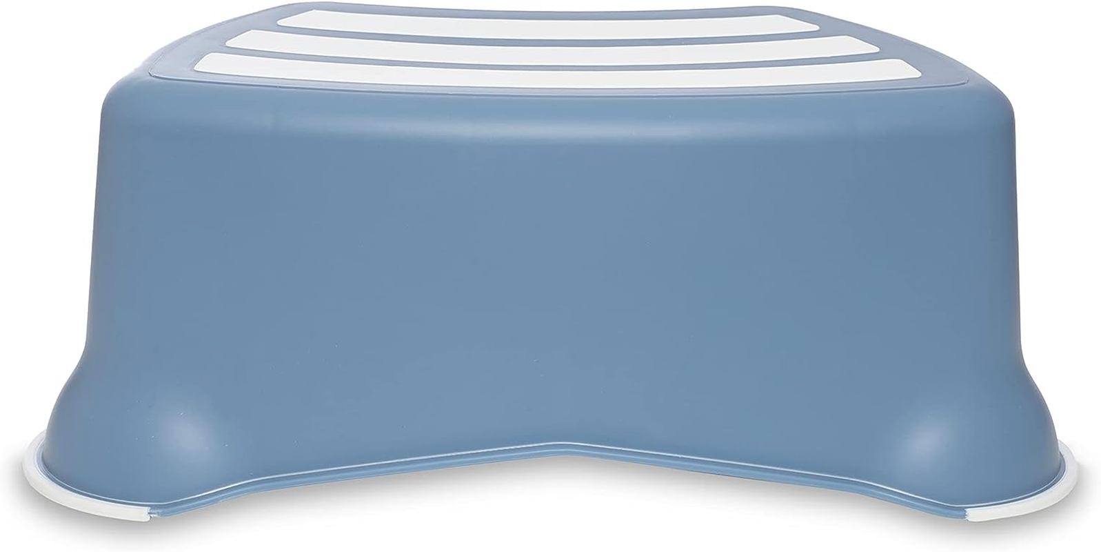 My Little Step Stool - Grey Pastel Step Stool for Toddlers, Anti-Slip Toilet Training Step for Kids to Reach the Toilet and Sink