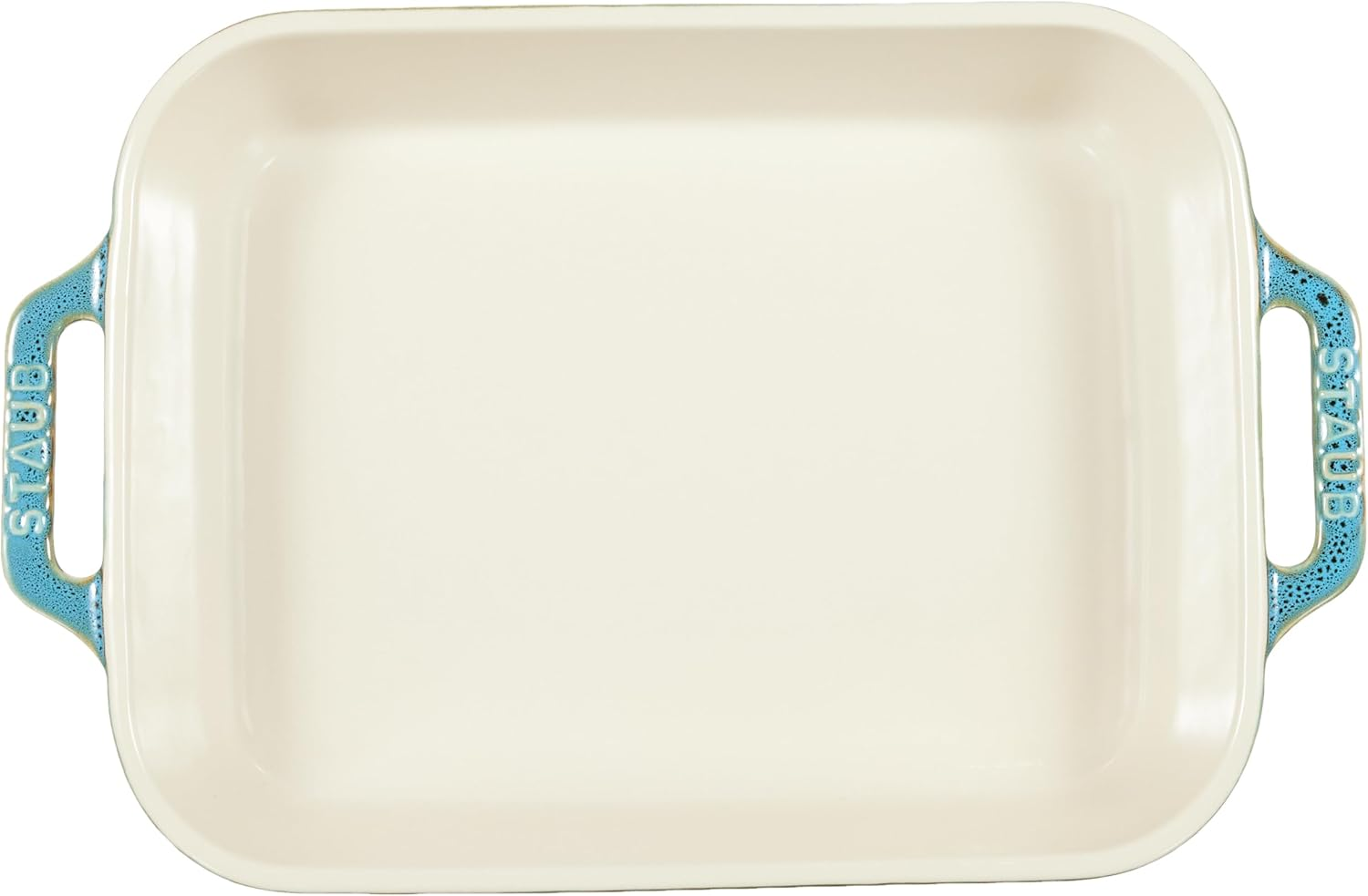 Staub Dish 40511-886 Rectangular Dish Turquoise 10.6 X 7.9 Inches (27 X 20 Cm) Ceramic Au Gratin Dish, Oven Safe and Microwave Safe image number 4