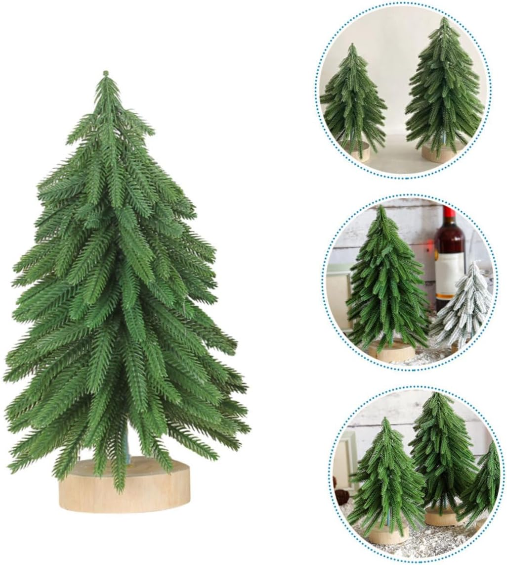 Artificial Mini Xmas Trees Tabletop Mini Christmas Tree Christmas Wall Decorations image number 5