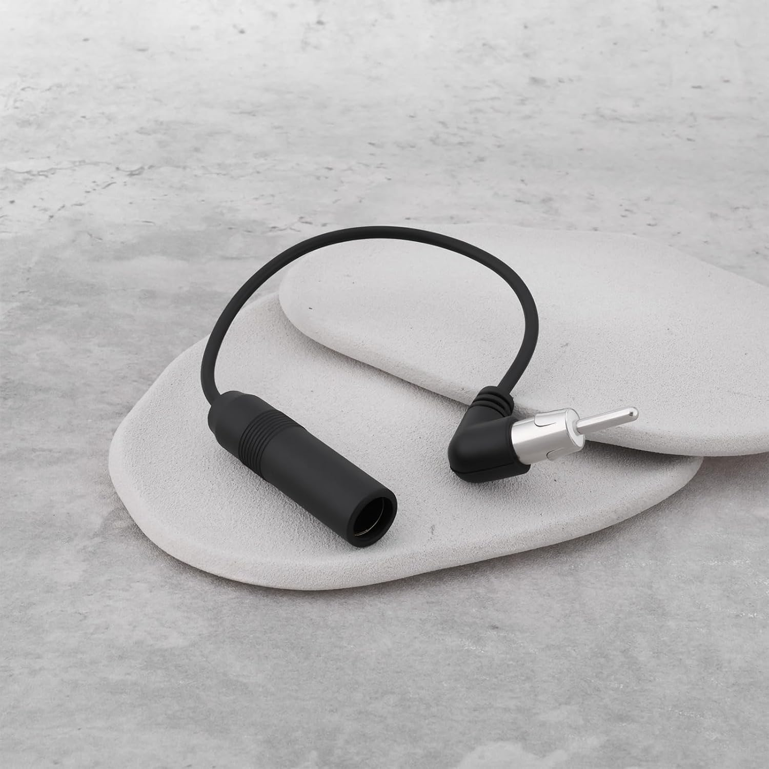 OTOTEC 2Pcs Car Stereo Audio Extension Adapter FM Radio Antenna for FM Stereo Broadcasting 20Cm image number 1