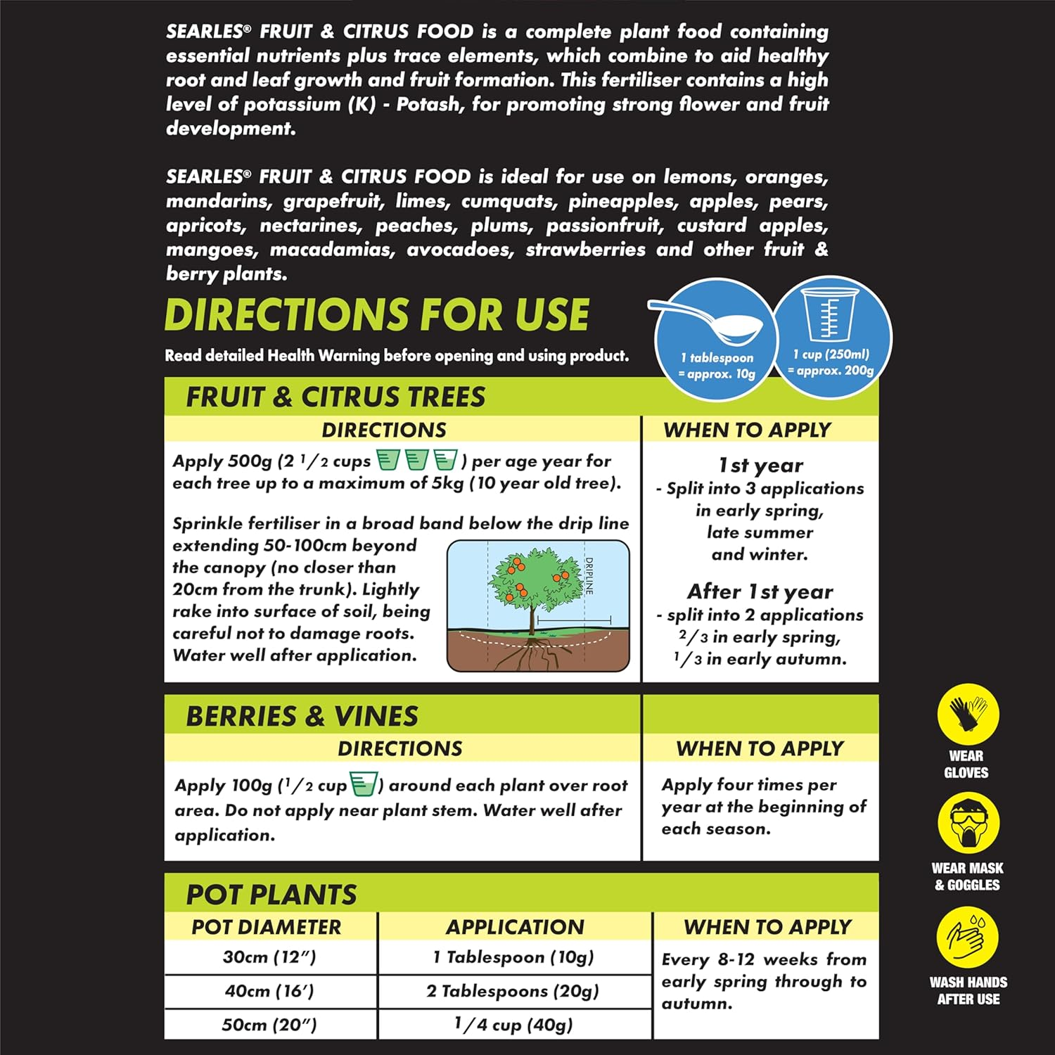 Fruit & Citrus Plant Food 2.5Kg image number 5