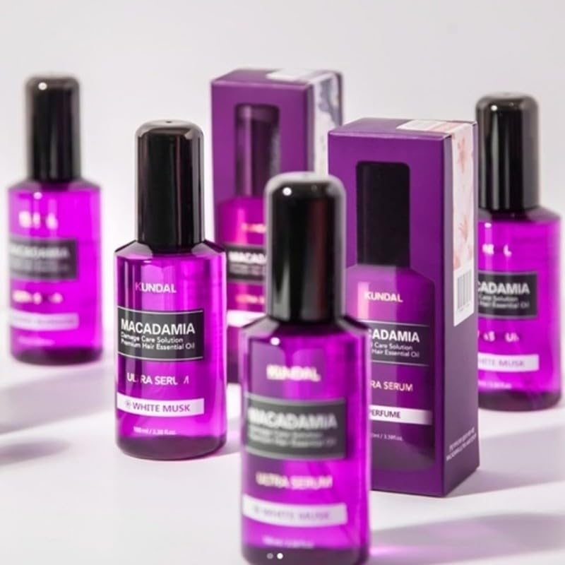 Kundal Macadamia Hair Serum 100 Ml - Cherry Blossom (Pack of 2)