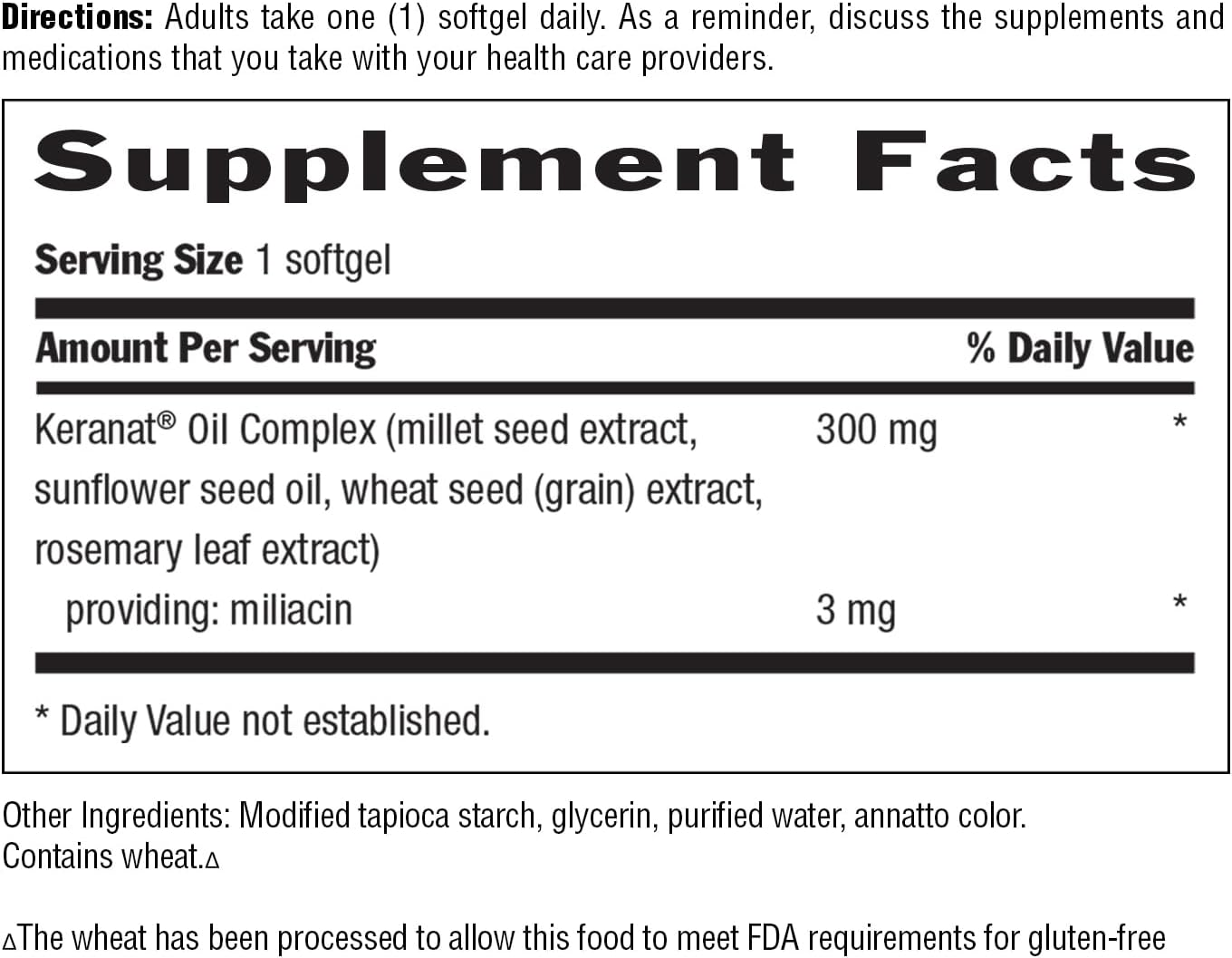 Country Life Maxi-Hair & Scalp Rescue - 30 Count - May Help Reduce Age-Related Hair Loss - Keranat - Hair & Scalp Support - Clinical Strength image number 5