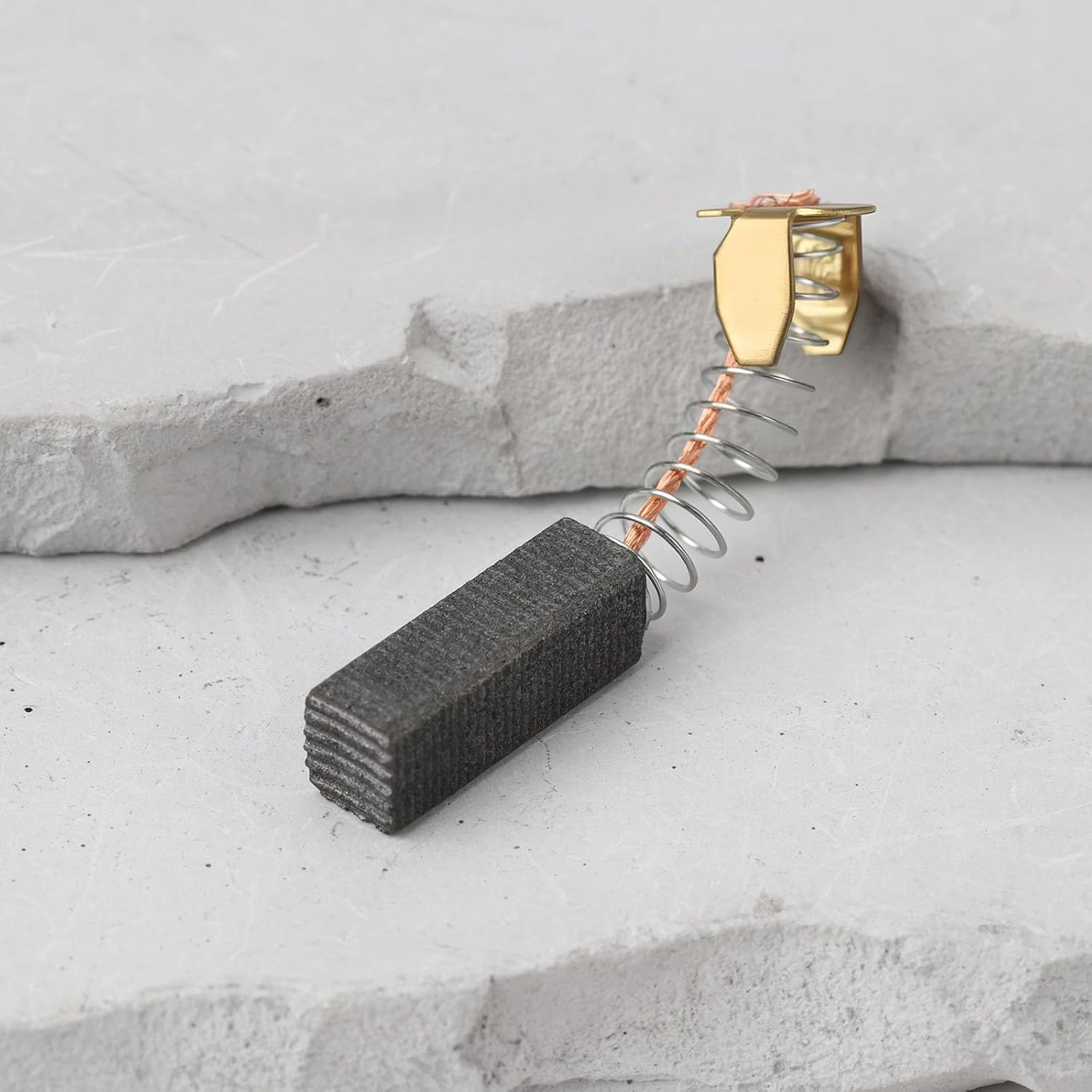 Create Idea 8Pcs Electric Motor Carbon Brushes 20X7X6Mm Compatible with Circular Saw Dust Collector Drill image number 6