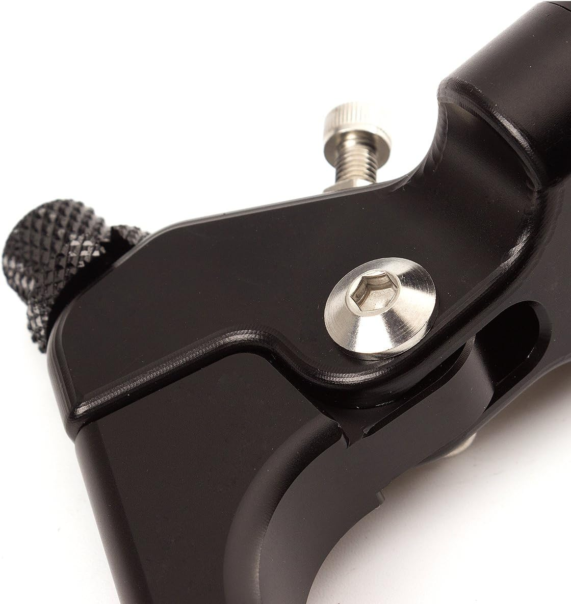 FXCNC CNC Aluminum Performance Stunt Clutch Lever Mount Bracket Anodized Universal Compatible with Most Street Bikes Motorcycles - Gold image number 7