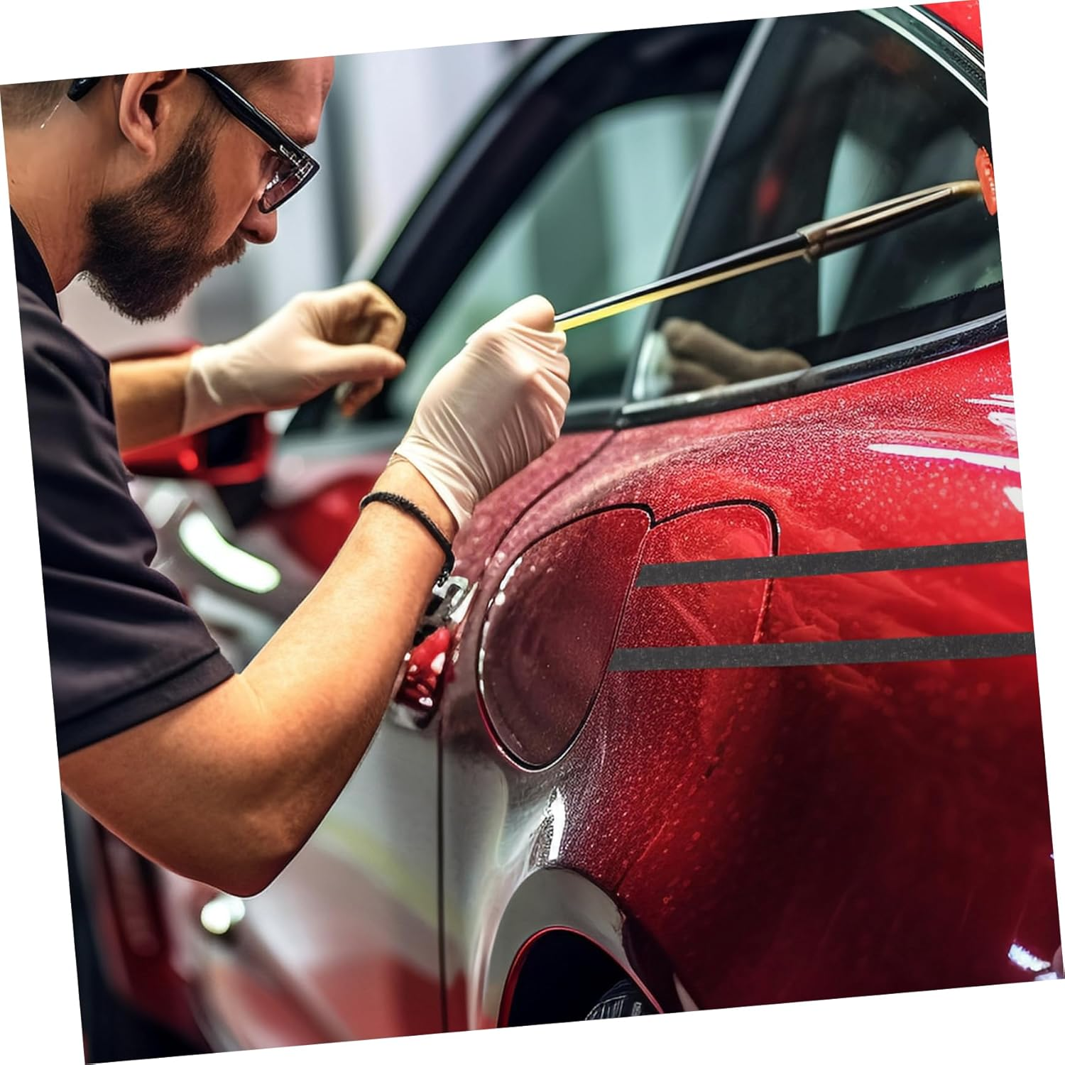 ULTECHNOVO Masking Tape Versatile Applications Strong Adhesive Excellent Coverage for Electronics Automotive Furniture image number 1