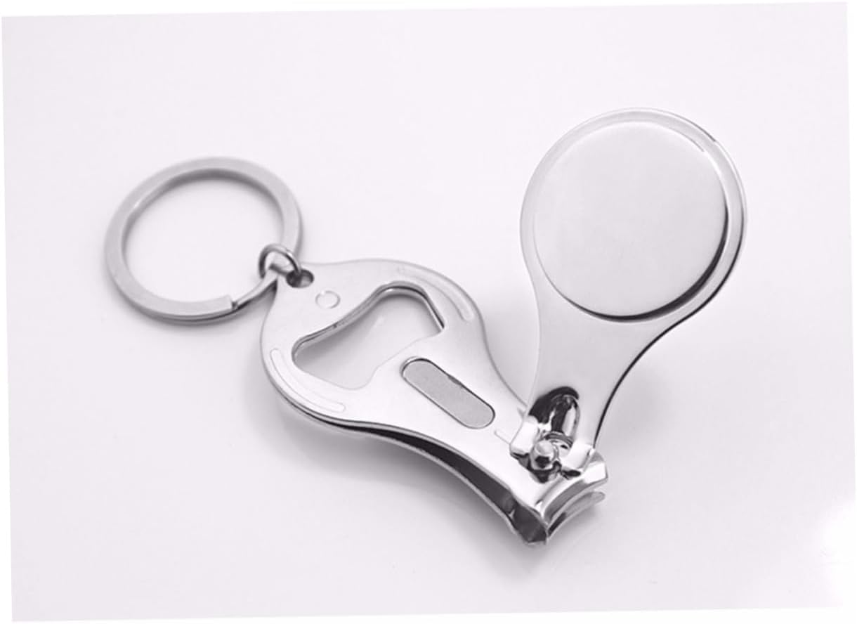 Healeved Multifunctional Nail Scissors Bottle Opener Pedicure Tools Fingernail Toenail Clipper Manicure Accessories image number 6