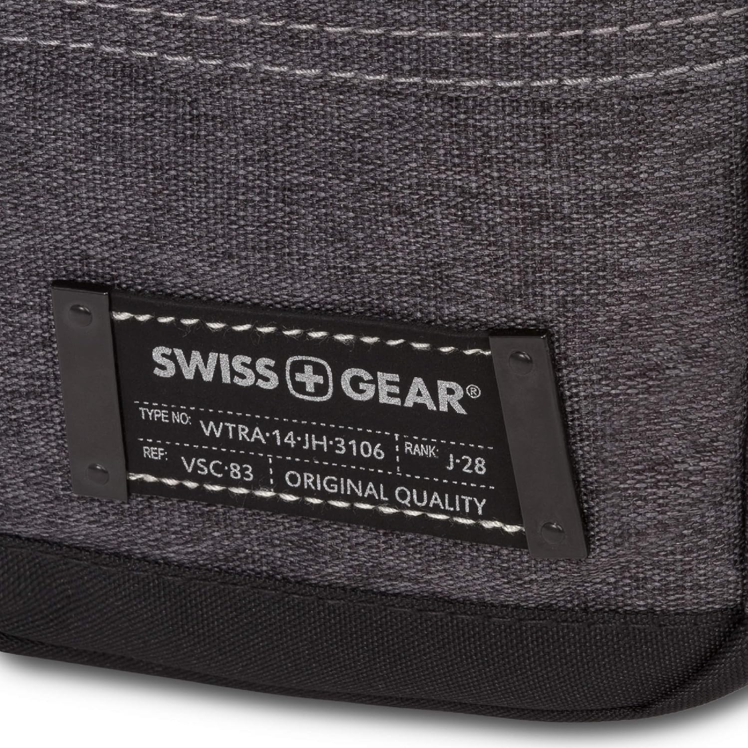 SWISSGEAR Medium Dopp Kit | Bathroom, Gym, Travel | Men'S and Women'S - Heather Gray image number 2