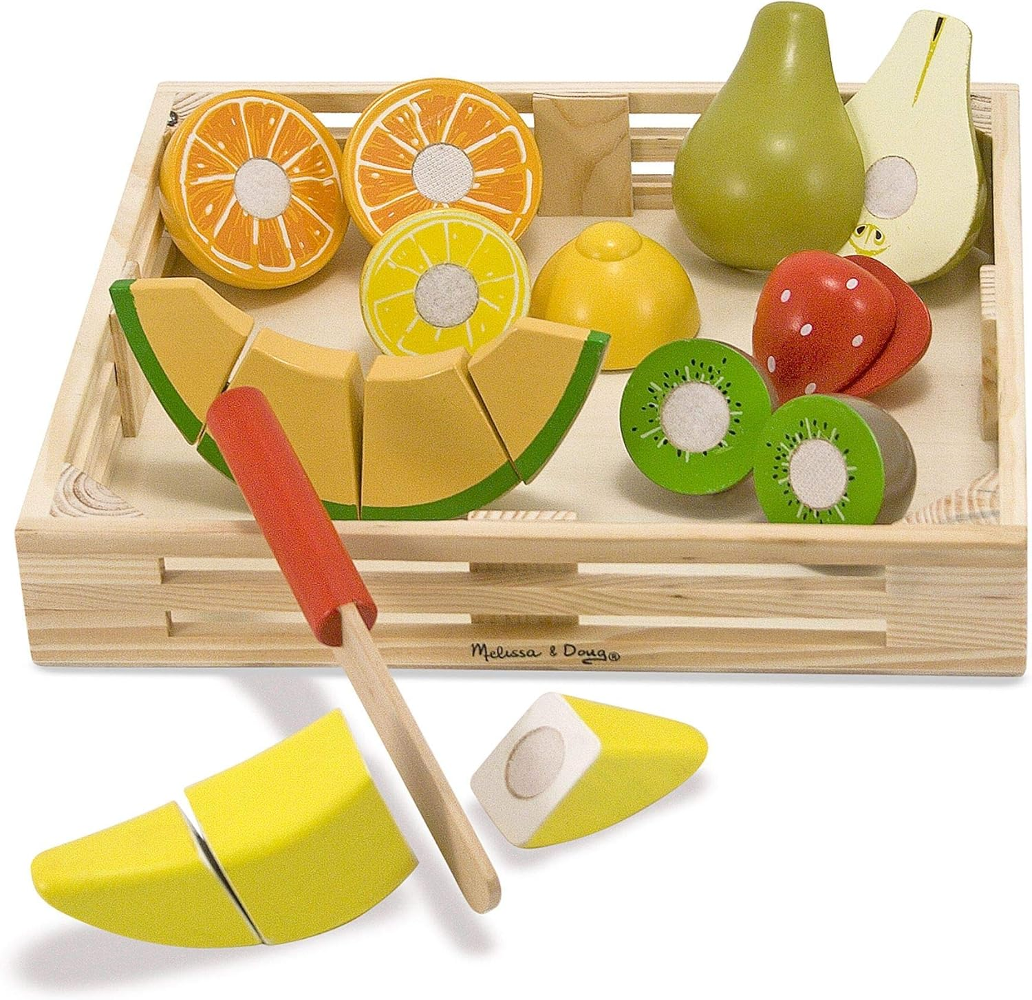 Melissa and Doug - Cutting Fruit Crate image number 2