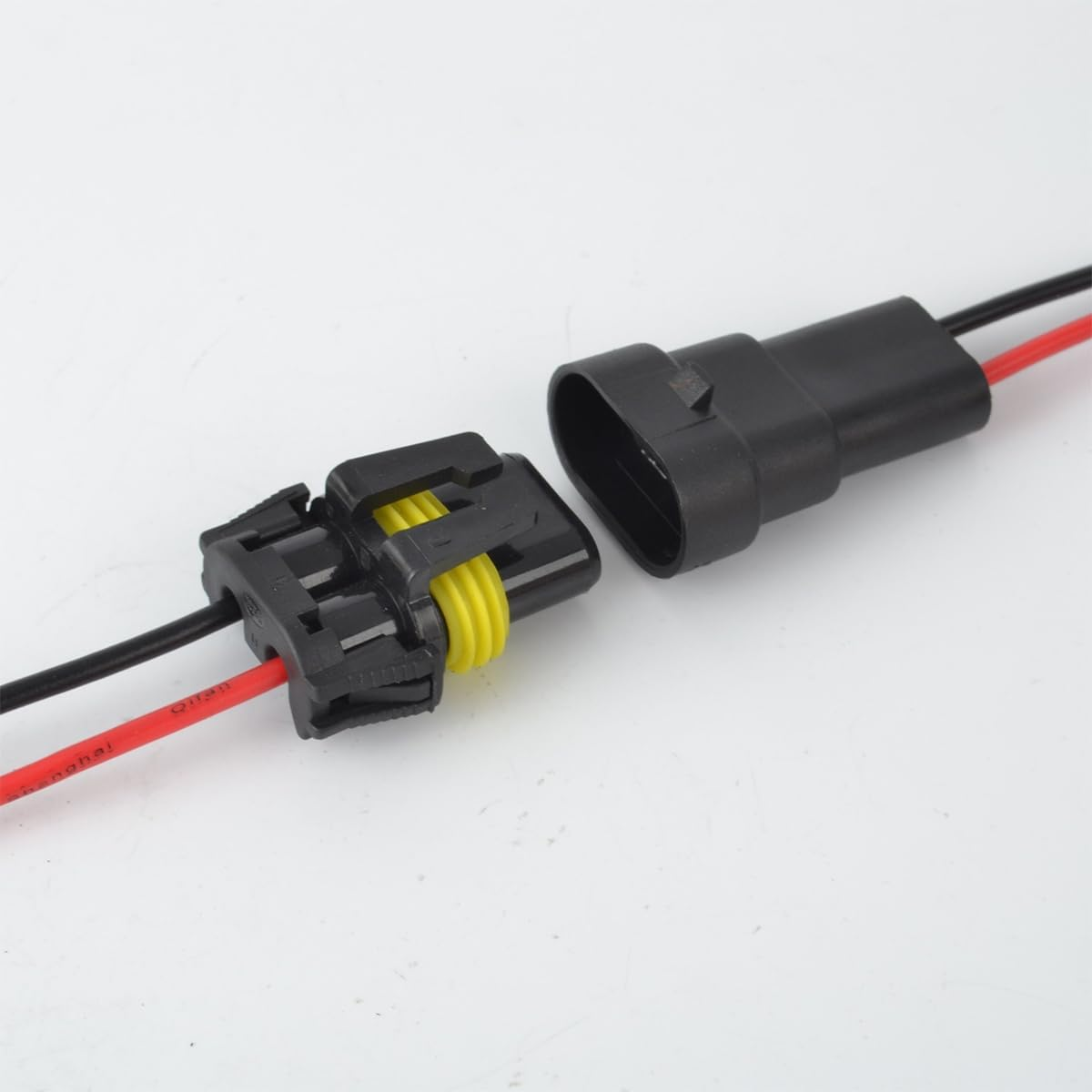 9005 9006 9012 HB3 HB4 Female Adapter Wiring Harness Sockets Wire Pigtail Connector for Auto Headlights Fog Lights, Automotive Accessories Replacement, 2 Pack Nylon Waterproof Plugs image number 5