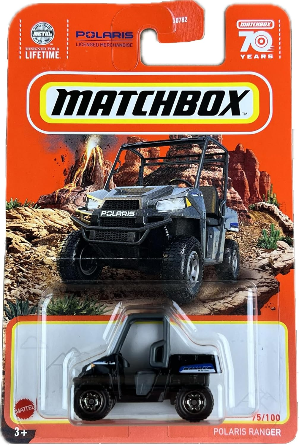 Matchbox Polaris Ranger [Black] Black 75/100