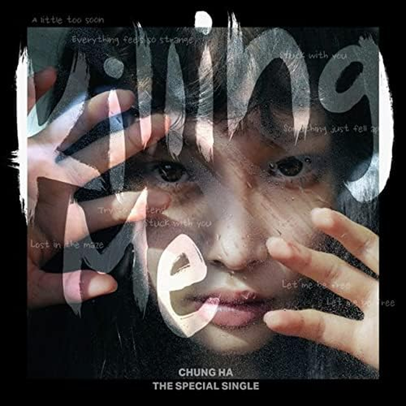 CHUNGHA CHUNG HA Killing Me Special Single Album Cd+1P Folding Poster on Pack+98P Photo&Illust Book+Lyric Sticker+Lyric&Coloring Paper+40P Postcard Book+1P Photocard+Message Photocard Set+Tracking image number 6