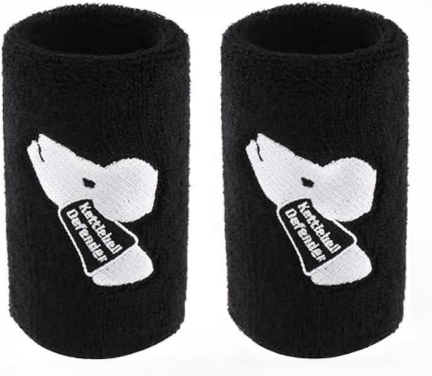 1 Pair Black Athletics Kettlebell Wrist Guards image number 3