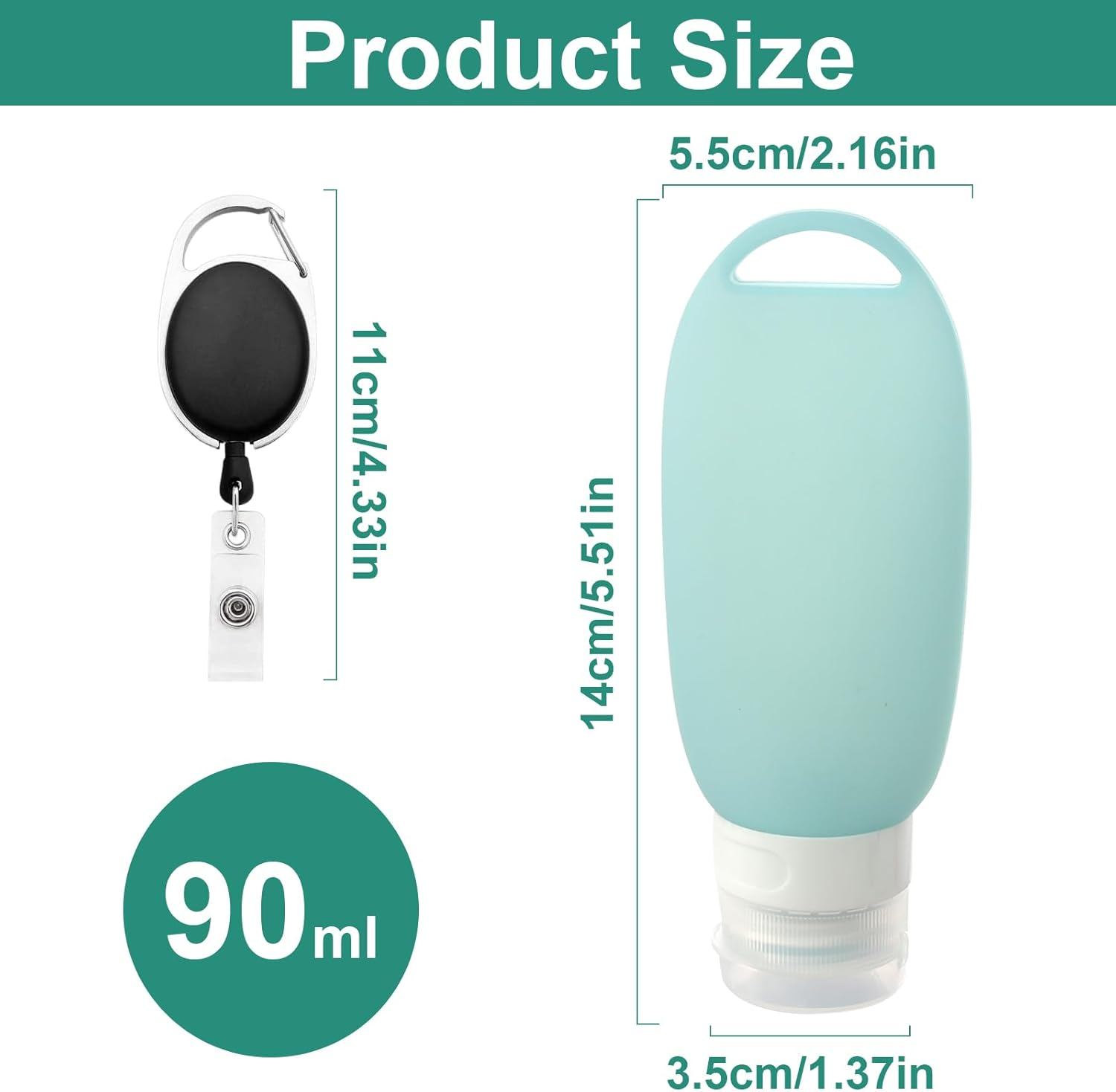 YGKYMVW Food Tube for Filling Dogs, Pack of 2, 90 Ml, Refillable Tubes, Reusable Dog Food Tube with Stretchy Clips, Wet Food Silicone Travel Bottles for Outdoor Pet image number 6