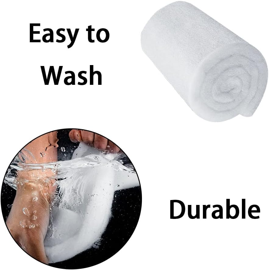 NA 1 Pcs Aquarium Filter Sponge Biochemical Cotton Filter Foam Sponge Media Roll Pad for Aquarium Fish Tanks