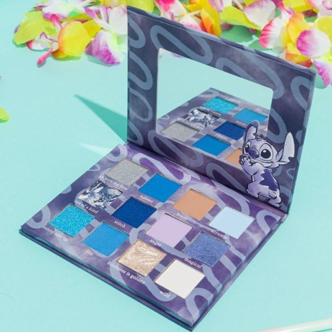 MAD BEAUTY Disney Stitch Denim Eyeshadow Palette image number 6