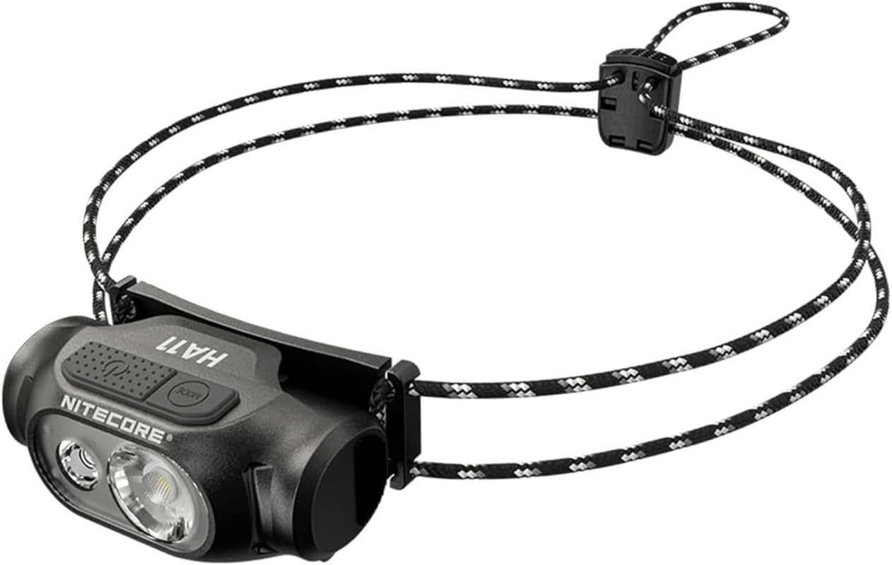 Nitecore 240 Lumen Ultra Light Weight White and Red Led Dual Beam Headlamp image number 3