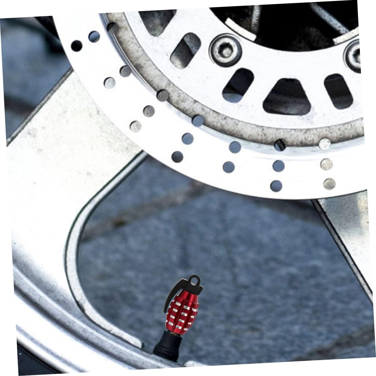 PLAFOPE Car Valves Stem Caps 20Pcs Universal Design Prevent Leakage Tire Caps for Cars Trucks Motorcycles Bicycles image number 1