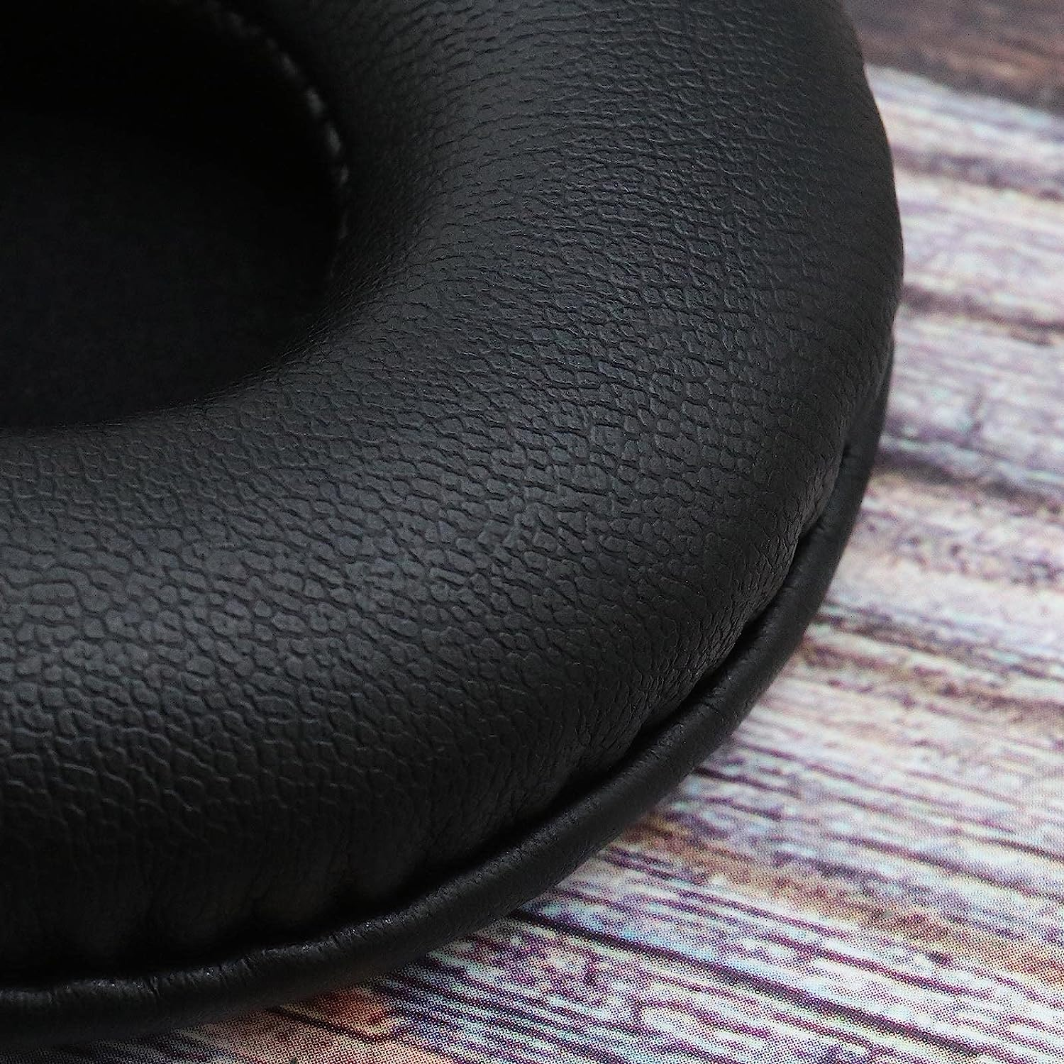 Pair of Headset Replacement Earpads Protein Leather Foam Ear Cushions Earphone Accessories Compatible with Sony WH-CH500/510/ZX3308BT/310/ZX100/ 600/V15 Headphones Black image number 4