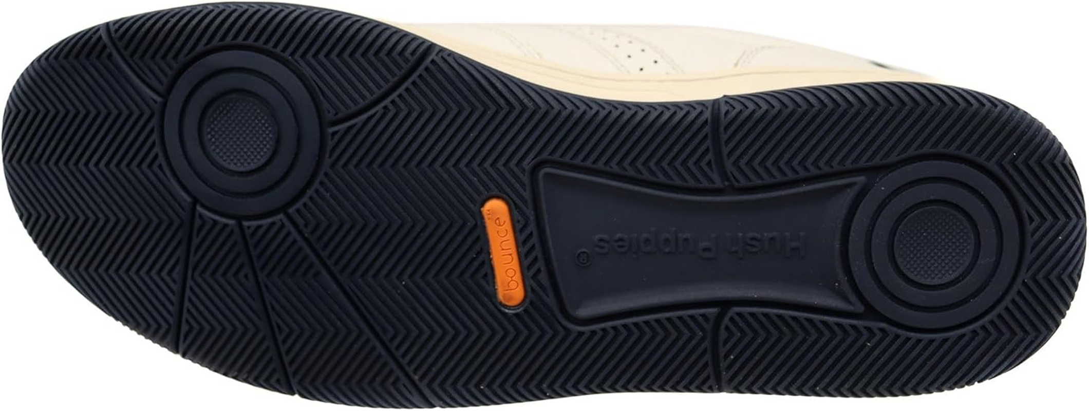 Hush Puppies Mens Swing off White/Navy Casual Sneaker 8 Dress Shoes image number 2