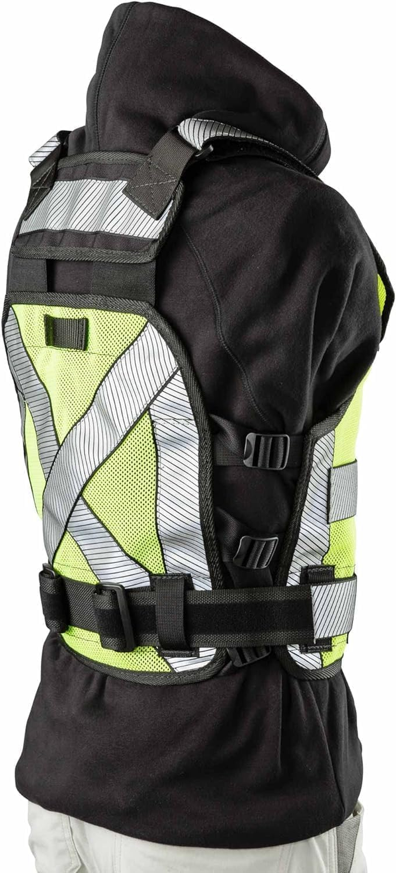 Diamondback Hi-Viz 701 Tool Vest - Safety Tool Vest for Carpenters, Roofers & Electricians