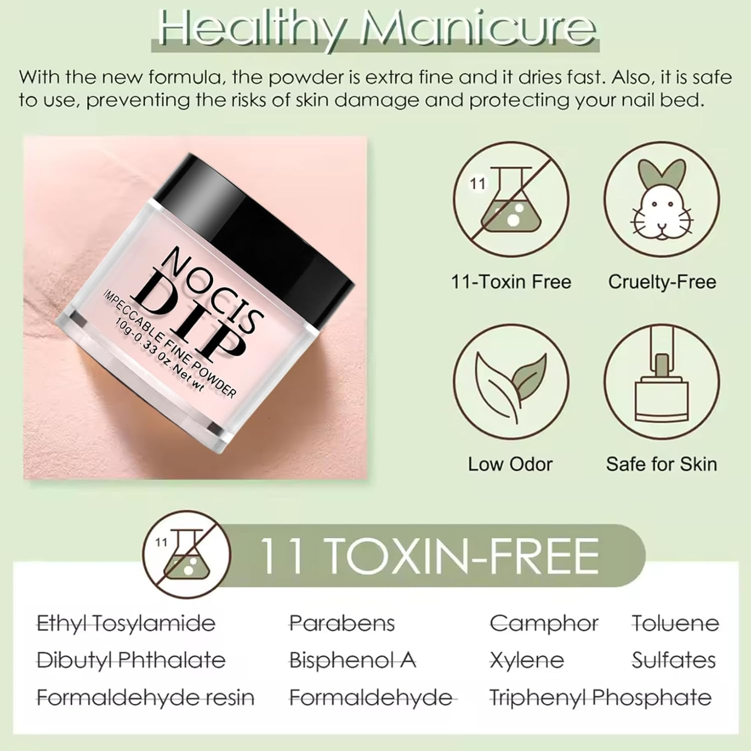 Nail Dip Powder Kit 6 Colors Jelly Translucent Dip Powder Nail Kit Long-Lasting DIY French Manicure Set for Beginner Home Salon image number 3