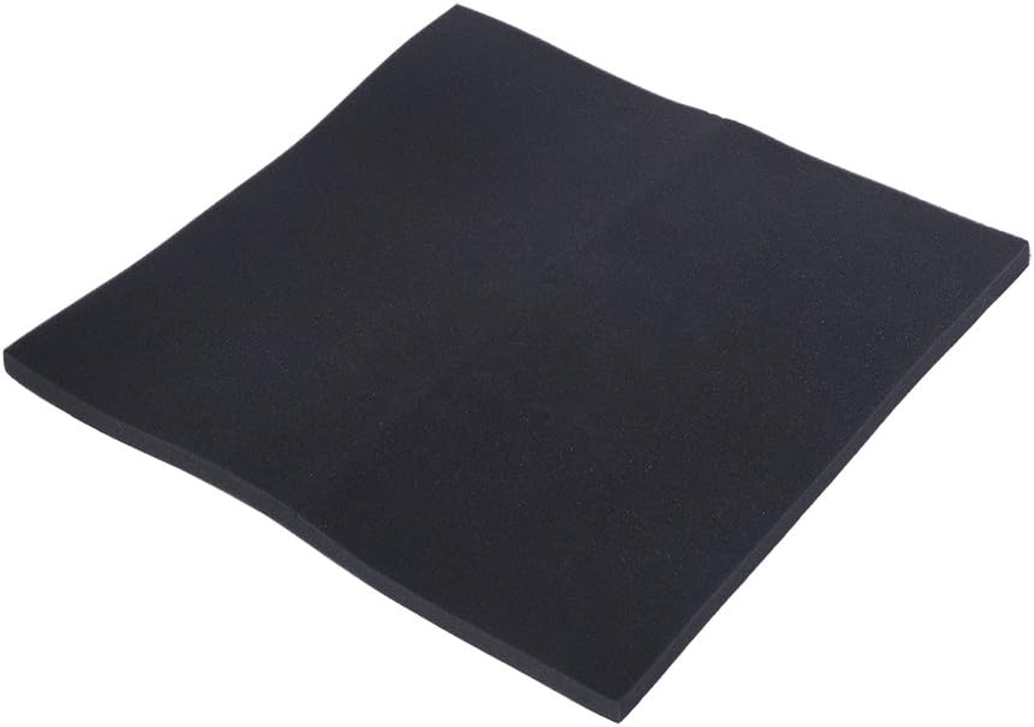 Black Filter Sponge Pad, Filter Biochemical Foam, Aquarium for Fish Tank50 * 50 * 2Cm