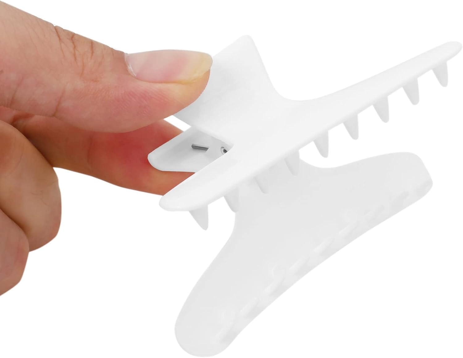 Butterfly Clips,12 PCS Black Butterfly Hair Clamps Hairdressers Butterfly Salon Clip Section Clips Hair Clampsfor Women Girls 8CM image number 2