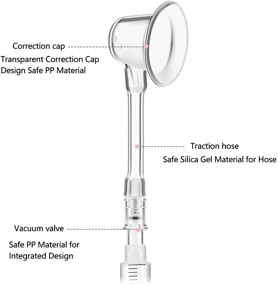 Suction Corrector Feeding Suction for Flat Reverse Retraction Teat Treatment Restore Breastfeeding Aid Health Body Care image number 3